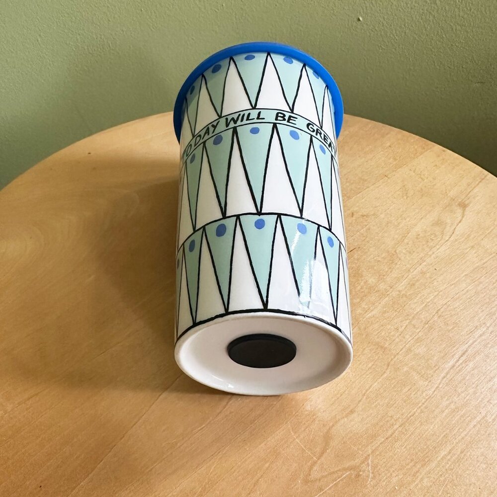 Anthropologie Molly Hatch Ceramic Today Will Be Great Mug 12 oz. - Picture 3 of 4